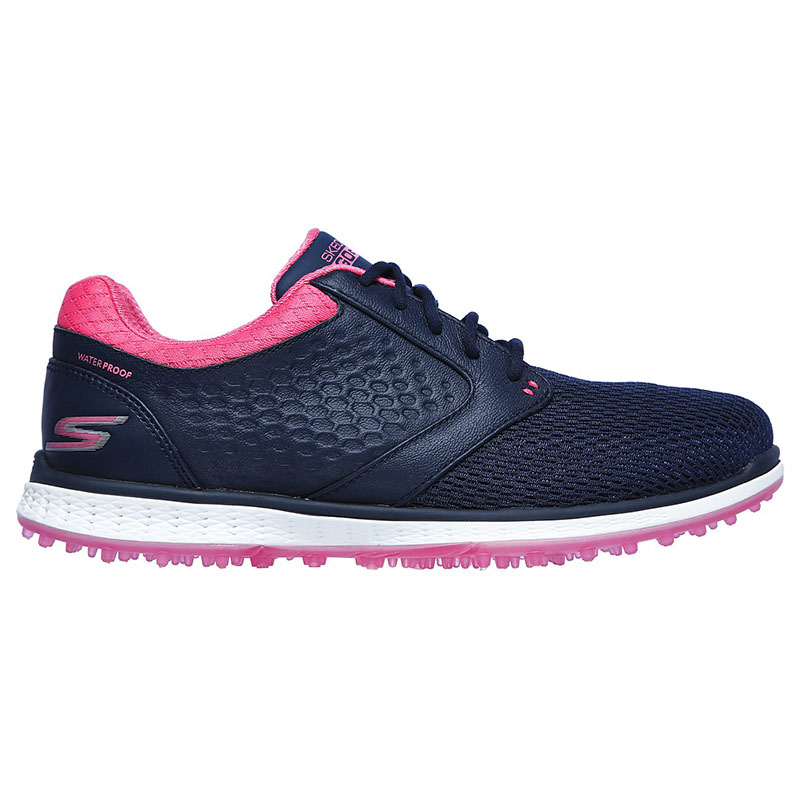 2020 Skechers Go Golf Elite V3 Golf Shoes - Womens - Navy/Pink