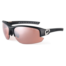 Sundog Dart Sunglasses - Black Frame/C18 Amber Lens