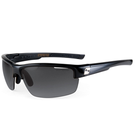 Sundog Draw Sunglasses - Mela Lens/Shiny Black