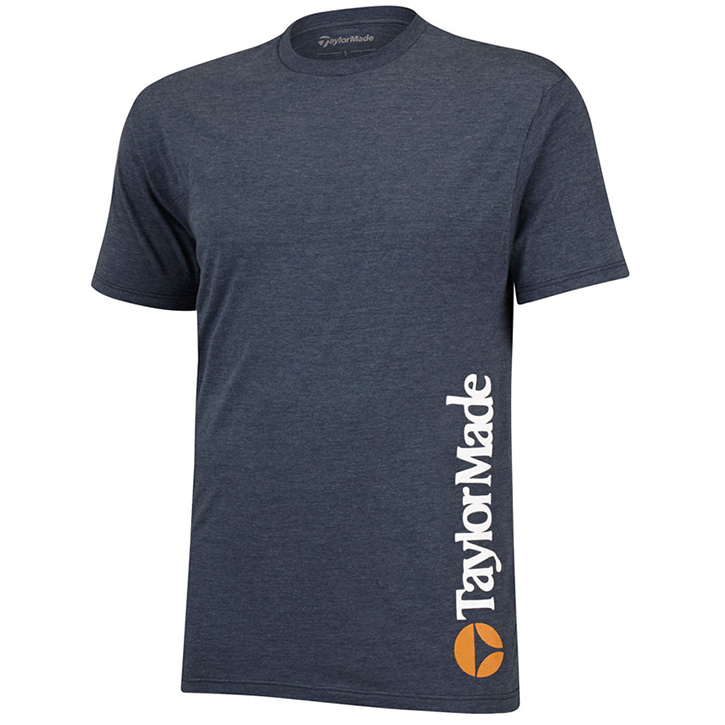 TaylorMade Heritage Bubble Golf T-Shirt - Navy