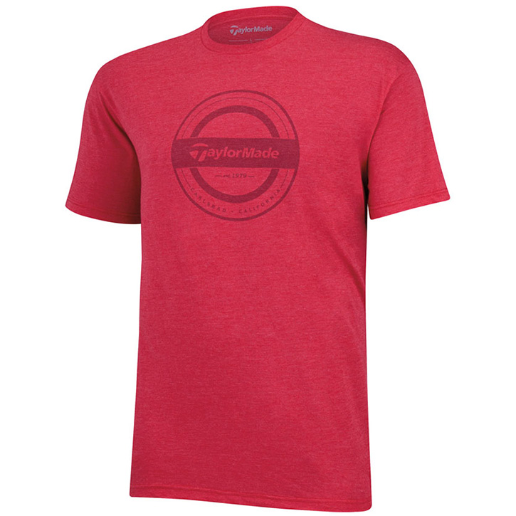 TaylorMade Carlsbad Golf T-Shirt - Red