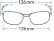 Tifosi Czar Sunglass Dimensions