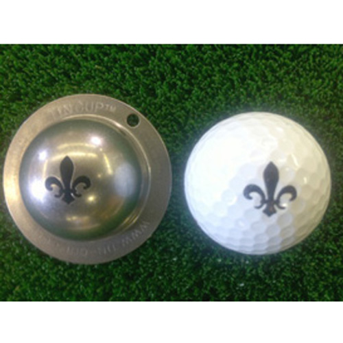Tin Cup Golf Ball Marker - Fleur Di Lis