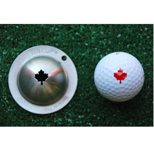 Tin Cup Golf Ball Marker - Maple Leaf