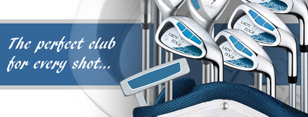 2013 Tour Edge Ladies Edge Complete Golf Set