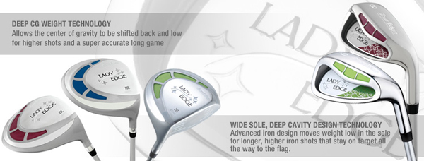 2013 Tour Edge Ladies Edge Complete Golf Set