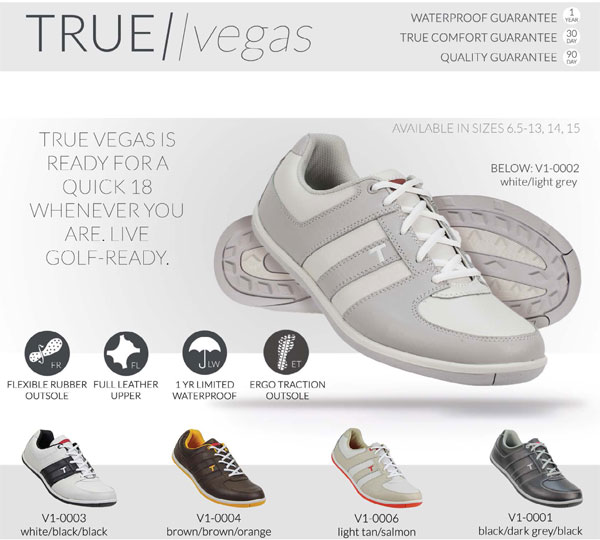 true linkswear true vegas golf shoes