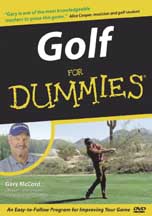 Golf For Dummies DVD