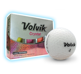 Volvik Crystal Golf Balls (1 Dozen)