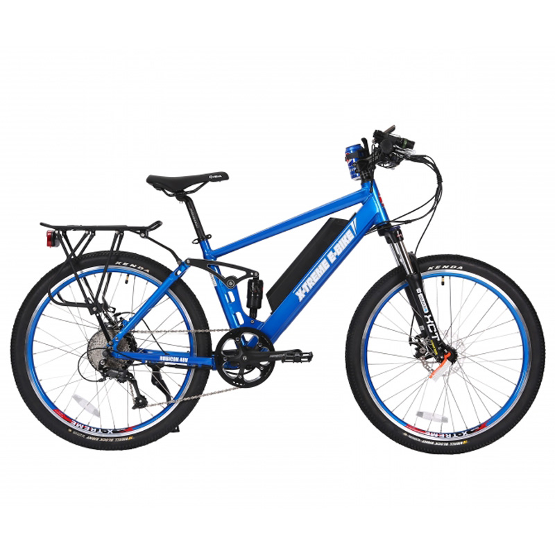 X-Treme E-Bike Rubicon 48V Electric Bicycle - Metallic Blue
