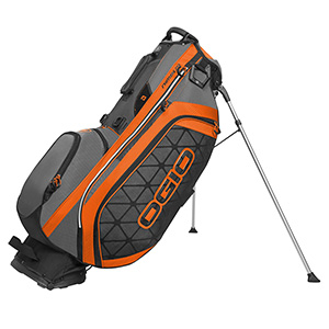 OGIO スタンドバッグ 黒/オレンジ Product Display 2014 Ogio Nimbus Stand Bag at InTheHoleGolf.com