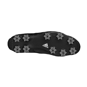 Adidas Adizero Size 11 Men\'s Tour Black Lace Up Low Golf Soft Spikes Golf Shoes Adidas Adizero One Waterproof Black Golf Shoes Cleats Low  main image 4