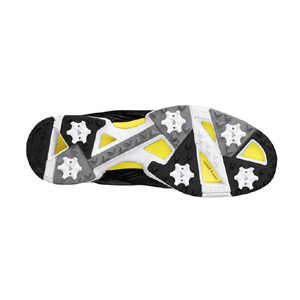 Adidas adizero Sport Golf Shoes - Mens Black/Silver/Vivid Yellow at  InTheHoleGolf.com