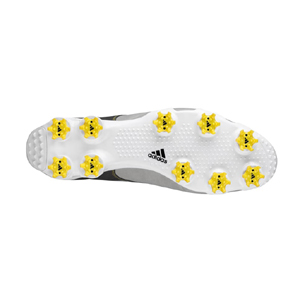Adidas Adizero Golf Shoes Mens 10.5 Grey Charcoal Yellow Spiked 674911 Adidas adizero Tour Golf Shoes - Mens Grey/White/Graphite at  main image 2