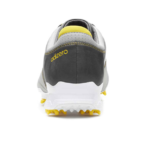 Adidas Adizero Golf Shoes Mens 10.5 Grey Charcoal Yellow Spiked 674911 Adidas adizero Tour Golf Shoes - Mens Grey/White/Graphite at  main image 3