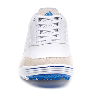 adidas gazelle silver green womens retrocross spikeless golf shoes cloud white / sand strata / gum –  Footway.com