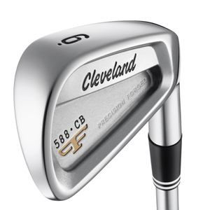 Product Display Cleveland 588 Forged Cavity Back Iron Set at