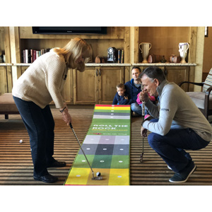 rock the roll putting mat