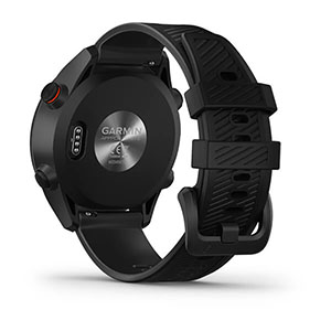 Garmin Approach S12 GPS Golf Watch - Black at InTheHoleGolf.com