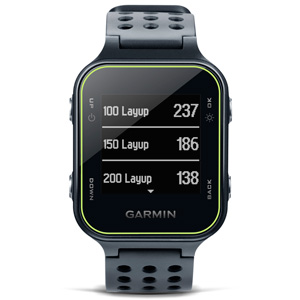 Product Display Garmin Approach S20 GPS Golf Watch - Black at