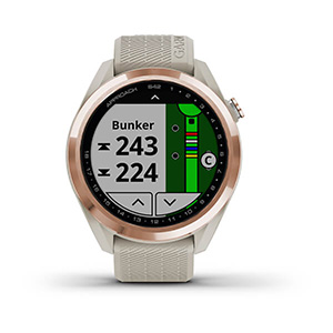 Garmin Approach S42 GPS Golf Watch - Rose Gold with Light Sand