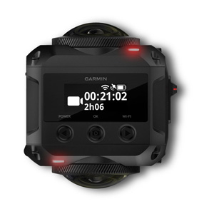 Product Display Garmin VIRB 360 Action Camera at Product Display Garmin VIRB 360 Action Camera at