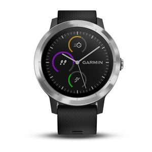 Garmin Vivoactive 3 GPS Smartwatch - Black/Stainless at 