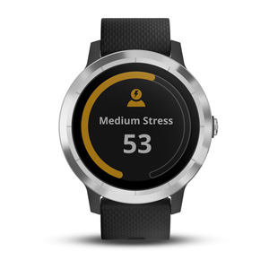 Garmin Vivoactive 3 GPS Smartwatch - Black/Stainless at 