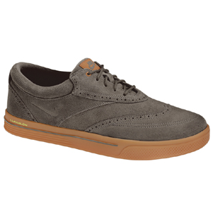 Nike 2013 Lunar Swingtip Golf Shoes - Mens Suede Ridgerock/Gum at