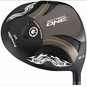Powerbilt AIR FORCE DD ドライバー Product Display PowerBilt AFO DF Tour Driver at InTheHoleGolf.com
