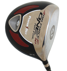 Powerbilt AIR FORCE DD ドライバー Product Display PowerBilt Air Force One Air Foil Driver at