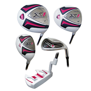 Aspire Golf X1 13 Piece Womens Golf Set - Pink at