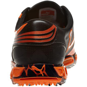 puma orange golf shoes