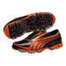 Puma Amp Cell Fusion SL Golf Shoes - Black/Vibrant Orange at ...