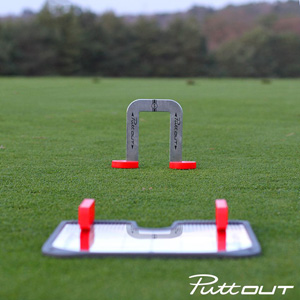 Product Display PuttOUT Putting Mirror and Aligment Gate at