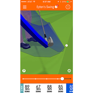 SkyCaddie SkyPro Golf Swing Analyzer SkyPro Golf Swing Analyzer at