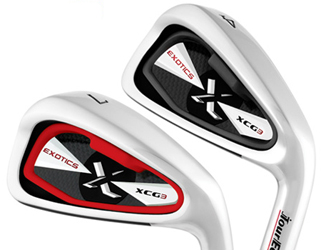 Product Display Tour Edge Exotics XCG-3 Iron Set at InTheHoleGolf.com