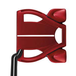 TaylorMade LIMITED レッドパター TaylorMade Spider GTX Single Bend (available in Silver, Red