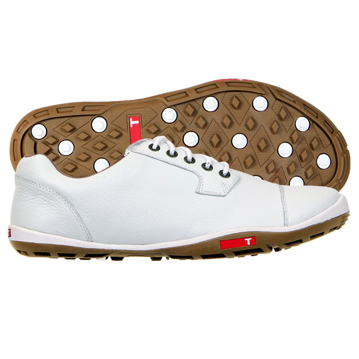 2013 TRUE Linkswear TRUE Stealth Golf Shoes, White/Mud, Mens, Size 11.5 ...