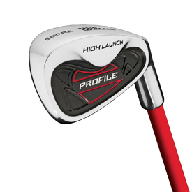 Set Complet De Golf Wilson Profil Rouge Avec Sac Stand - Junior, Droitier, Graphite - Neuf