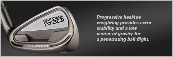 adams idea pro a12 iron set innovation