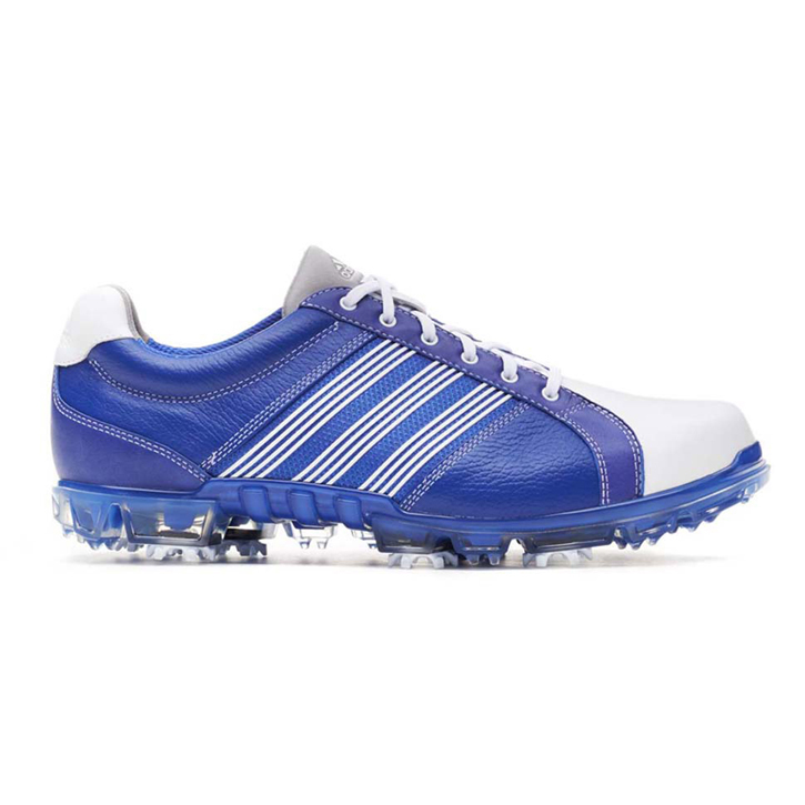 blue golf shoes