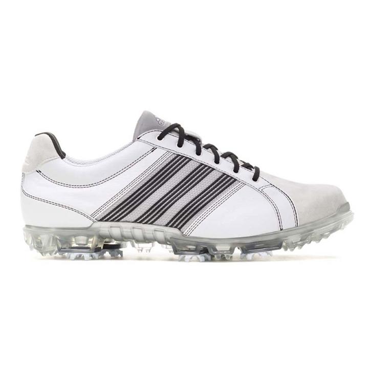 Adidas adicross Tour Golf Shoes - Mens White/Aluminum/Black at ...