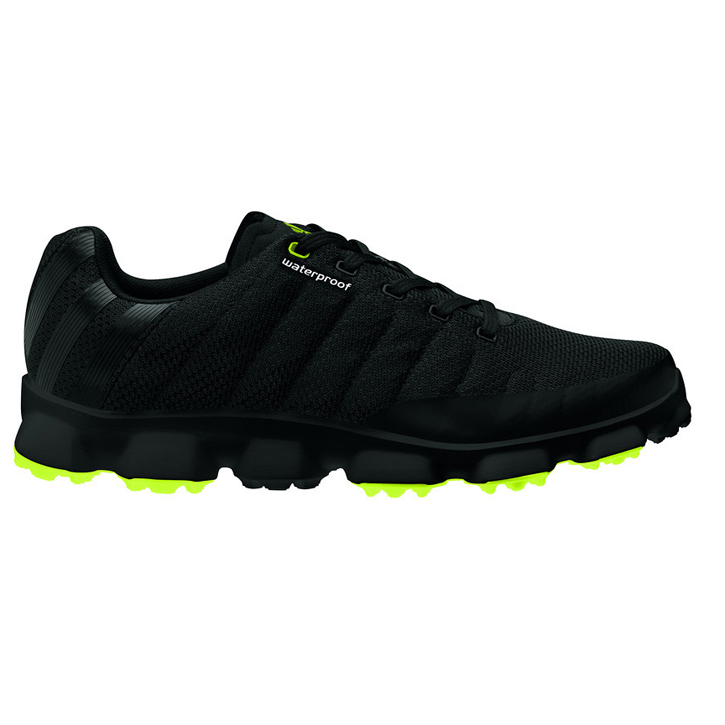 Adidas 2013 CrossFlex Golf Shoes Mens Black/Slime InTheHoleGolf.com