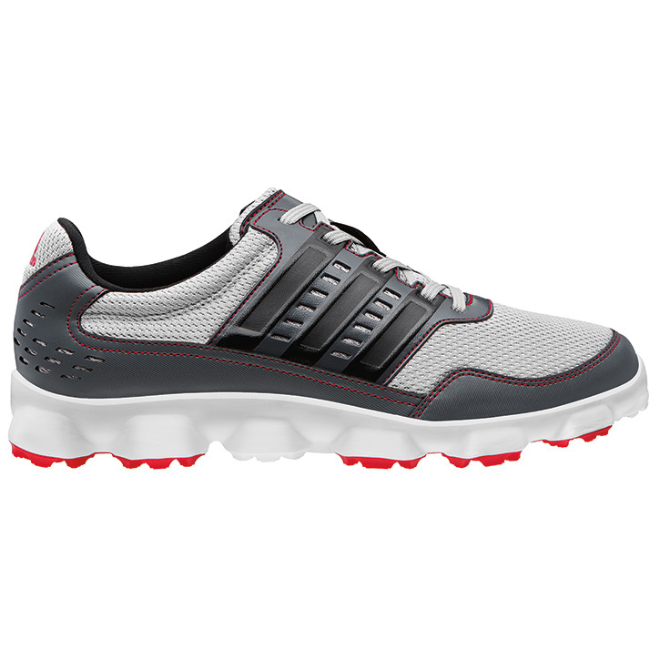 tienda Característica gloria Adidas Crossflex Sport Golf Shoes - Men's Aluminum/Black/Onyx at  InTheHoleGolf.com