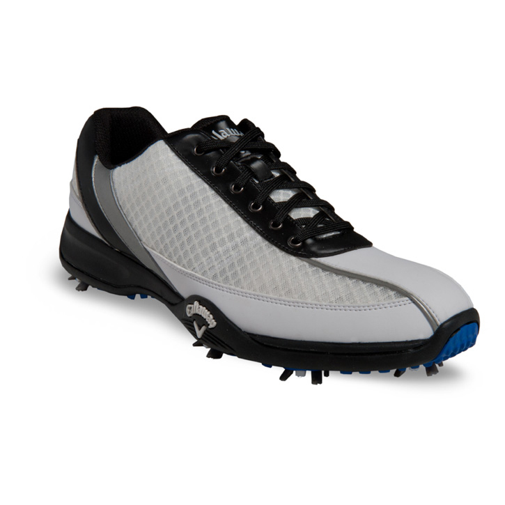 2014 Callaway Chev Aero Golf Shoes - Mens White/Black at InTheHoleGolf.com