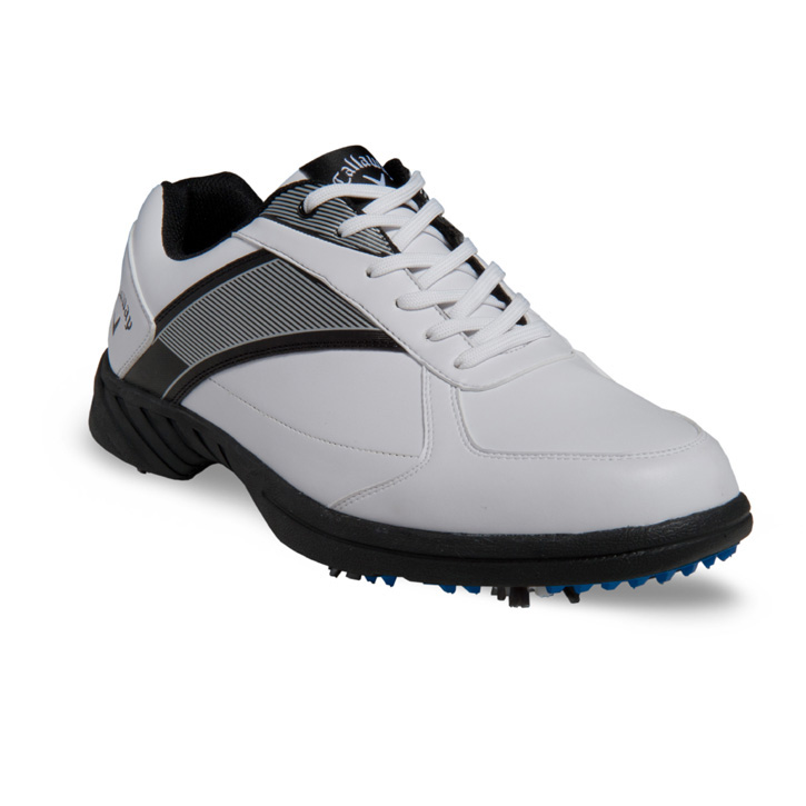 2014 Callaway Chev Lite Golf Shoes - Mens White/Black at InTheHoleGolf.com
