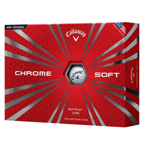 Callaway Chrome Soft Golf Balls (1 Dozen) - White
