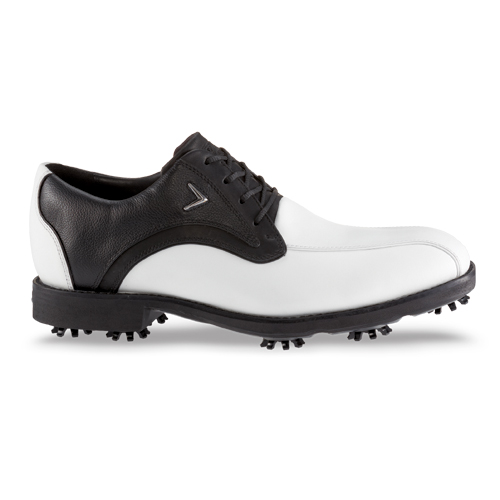 Callaway 2012 FT Chev Blucher Saddle Mens Golf Shoe White/Black at
