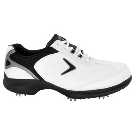 Callaway Sport Era Golf Shoes - Mens White/Black/Charcoal at ...